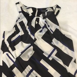 White House Black Market Silk Shell